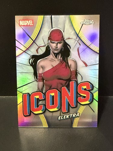 2026 topps chrome marvel - topps, icons